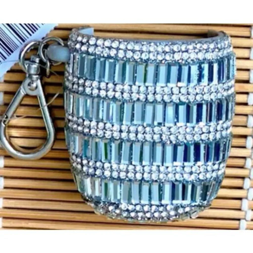 Bath and body works anti bacterial diamond silver case